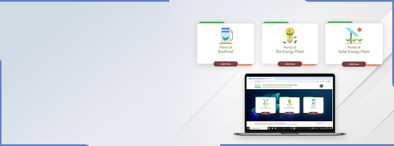 In collaboration with UPNEDA, we crafted accessible Solar Energy Plant, Biodiesel, and Bio Energy Plant Portals These empower investors to launch ventures in Uttar Pradesh effortlessly, obtaining production and sales licenses seamlessly.
