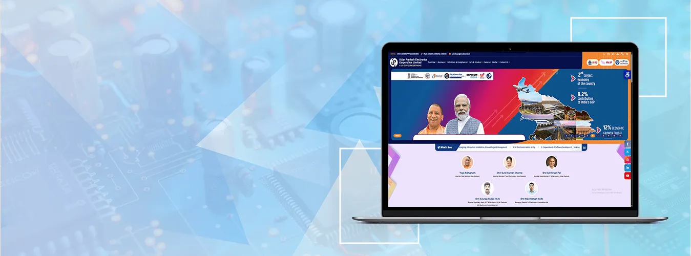 OTPL designed and developed the official website for Uttar Pradesh Electronics Corporation Ltd., creating a secure, scalable, and user-friendly platform that strengthens public access to information and services.